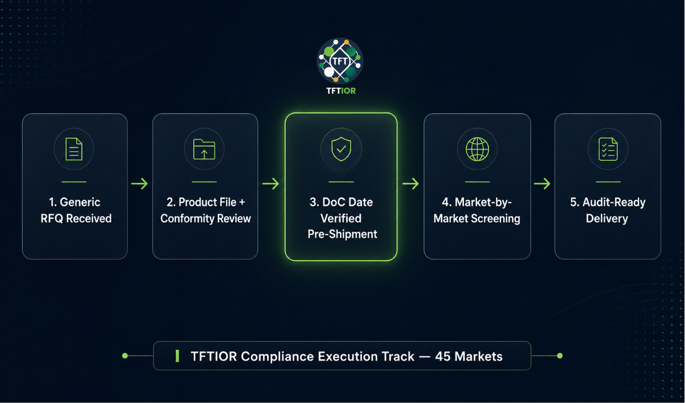 Cloud infrastructure IOR rollout process: from RFQ to audit-ready delivery across 45 markets